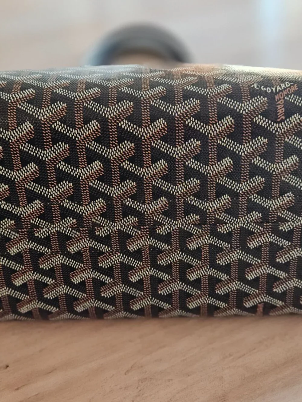 Goyard bellechasse black